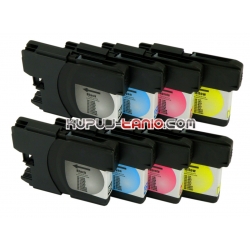 tusze LC1100 tusze do Brother DCP-195C, Brother DCP-145C, Brother DCP-165C, Brother DCP-375CW (Crystal Ink)