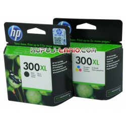 tusze HP 300XL Black + Color oryginalne tusze HP Photosmart C4680, HP Deskjet F4480, HP Deskjet F4280