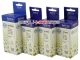BT6000 BK - BT5000 tusze Brother (4 szt. BT) ...