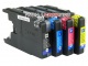 .LC1220 / LC1240 tusze do Brother (4 szt.) do Brother DCP-J525W, DCP-J725DW, DCP-J925DW, MFC-J6510DW, MFC-J430W, MFC-J825DW, MFC-J6910DW