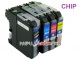 LC227XLBK / LC225XL tusze do Brother (4 szt. BT) tusze do Brother MFC-J4620DW, Brother DCP-J4120DW, Brother MFC-J4420DW, Brother MFC-J4625DW