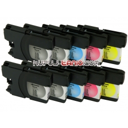 tusze LC1100 tusze do Brother DCP-195C, Brother DCP-145C, Brother DCP-165C, Brother DCP-375CW (Crystal Ink)