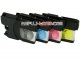 LC1100 / LC980 tusze Brother (4 szt., Crystal) ...