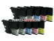 LC985 ink cartridges for Brother (10 pcs set)