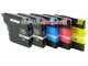 LC985 ink cartridges for Brother (5 pcs set)