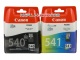 PG540 + CL541 tusze Canon (2 szt. oryg.) do Canon MG3550, MG4250, MG2250, MG3150, MG3250, MX395, MX375, MX475