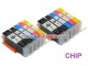 .PGI-550PGBK XL - CLI-551 XL tusze Canon (10 szt  ...