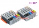 .PGI-550XL PGBK- CLI-551XL tusze Canon (10 szt  z ...