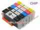 .PGI-550PGBK XL - CLI-551 XL tusze Canon (5 szt  z chipami, BT) tusze do Canon MG5550, Canon MX925, Canon MG5650, Canon MG5450, Canon iP7250