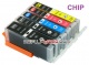 .PGI-570PGBK XL - CLI-571 XL tusze Canon (5 szt  ...