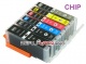 .PGI-570PGBK XL - CLI-571 XL tusze Canon (6 szt  ...