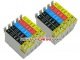 .T0716 / T0896 tusze do Epsona (10 szt., Unink) tusze do Epson SX105, Epson SX100, Epson SX218, Epson SX215, Epson SX115, Epson SX405, Epson SX415