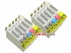 .T0716 / T0896 tusze do Epson (10 szt, Crystal) tusze do Epson SX100, Epson SX105, Epson SX218, Epson SX215, Epson SX115, Epson SX405, Epson SX415