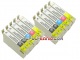 .T1286 tusze do Epson (10 szt., Crystal-Ink) tusze Epson SX435W, Epson SX440W, Epson SX445W, Epson BX305F, Epson BX305FW, Epson SX430W