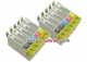 .T1296 tusze do Epson (10 szt., Crystal-Ink) tusze Epson BX635FWD, Epson BX525WD, Epson BX535WD, Epson BX320FW, Epson BX625FWD, Epson BX305F