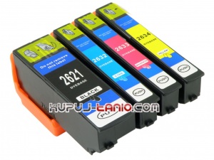 T2636 = 26XL tusze do Epson (4 szt., BT) tusze Epson XP-520, Epson XP-820, Epson XP-600, Epson XP-810, Epson XP-800, Epson XP-610, Epson XP-620