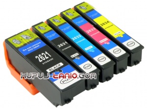 .T2636 = 26XL tusze do Epson (5 szt., BT) tusze Epson XP-610, Epson XP-620, Epson XP-520, Epson XP-820, Epson XP-600, Epson XP-810, Epson XP-800