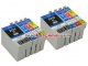 .T2716 = 27XL tusze do Epson (8 szt. BT) tusze do Epson WF-7620DTWF, Epson WF-3640DTWF, Epson WF-3620DWF, Epson WF-7610DWF, Epson WF-7110DTW