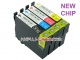 T2996 = 29XL tusze do Epson (4 szt. Crystal) tusze do Epson XP 330, Epson XP 245, Epson XP 335, Epson XP 342, Epson XP 235, Epson XP 332, Epson XP 432