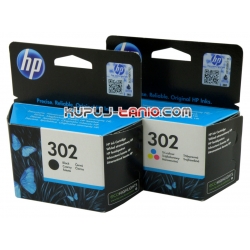 tusze HP 302 Black + Color oryginalne tusze do HP Deskjet 2130, HP Envy 4520, HP Deskjet 3630, HP Officejet 3830
