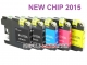 .LC123 XL tusze do Brother (5 szt. z chipami, ...