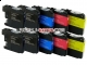 .LC123/LC125/LC127 tusze do Brother (10 szt.)
