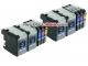 .LC529XLBK-LC525XL tusze do Brother (10 szt.) do Brother DCP-J100, DCP-J105, MFC-J200