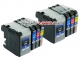 .LC529XLBK-LC525XL tusze do Brother (8 szt.) do Brother DCP-J100, DCP-J105, MFC-J200