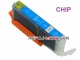 CLI-551C XL tusz do Canon (z chipem, Celto) do Canon iP7250, MG5450, MG5550, MG5650, MG6350, MG7150, MG7550