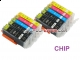 .PGI-550BK XL - CLI-551 XL tusze do Canon (10 szt  z chipami, Celto) do Canon iP7250, MG5450, MG5550, MG5650, MG6350, MG7150, MG7550