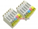 .T0716 / T0896 tusze do Epson (10 szt, Crystal) tusze do Epson SX100, Epson SX105, Epson SX218, Epson SX215, Epson SX115, Epson SX405, Epson SX415, Ep
